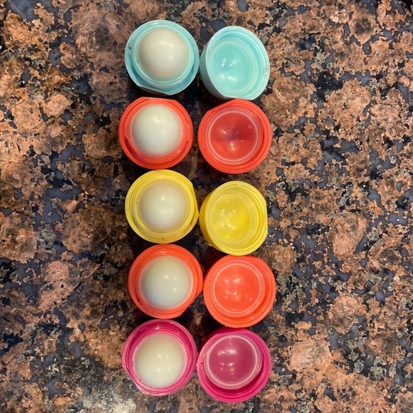 EOS Egg lip balm sphere gloss Bundle of 5 - Picture 2 of 5
